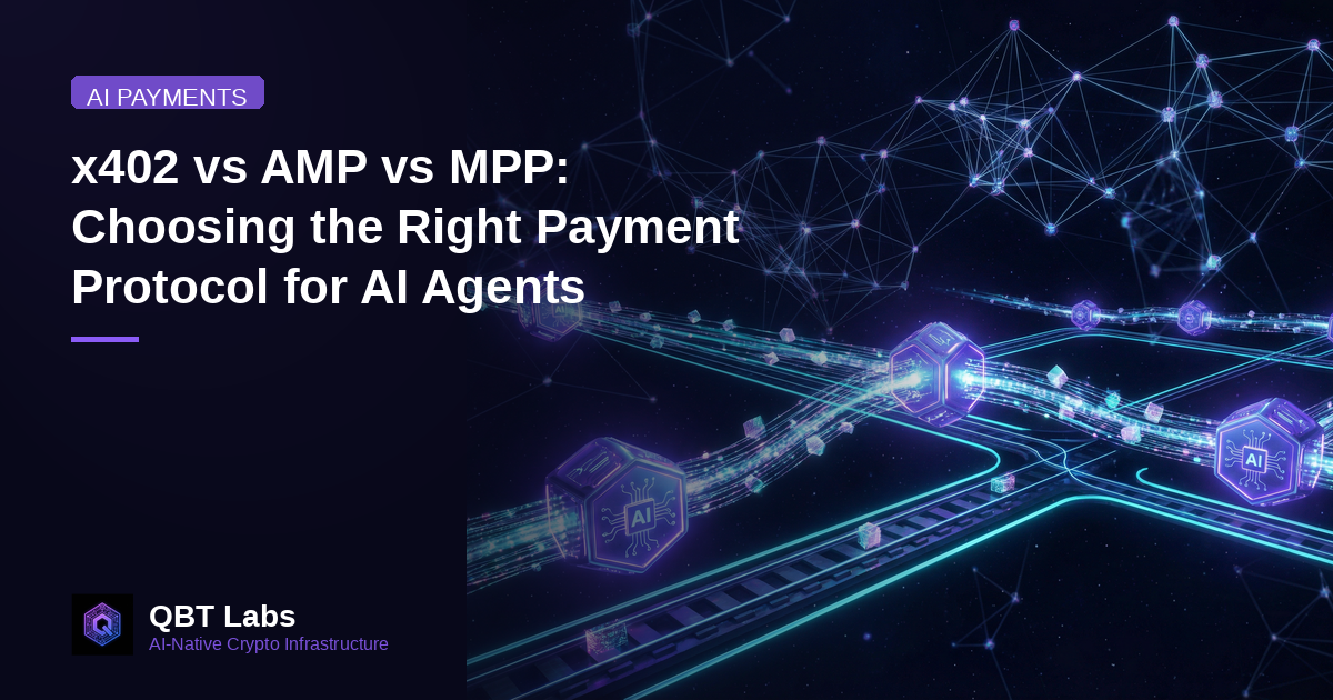 x402 vs AMP vs MPP: Choosing the Right Payment Protocol for AI Agents